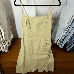 Abercrombie linen mini dress